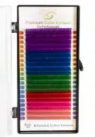 Цветные ресницы I-Beauty (Ай бьюти), 20 линий