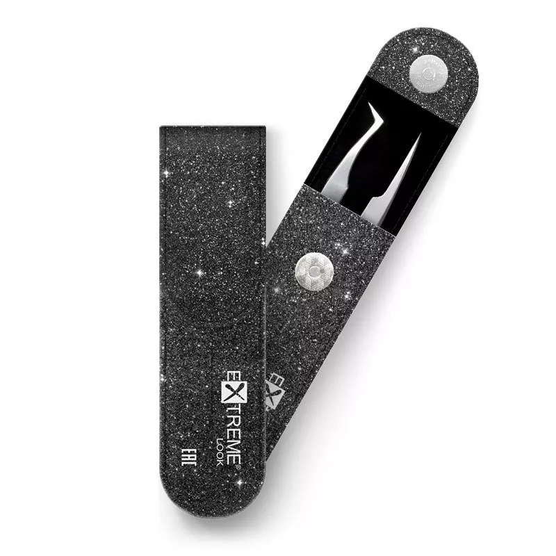 Кейс для 2х пинцетов "Brilliant black"